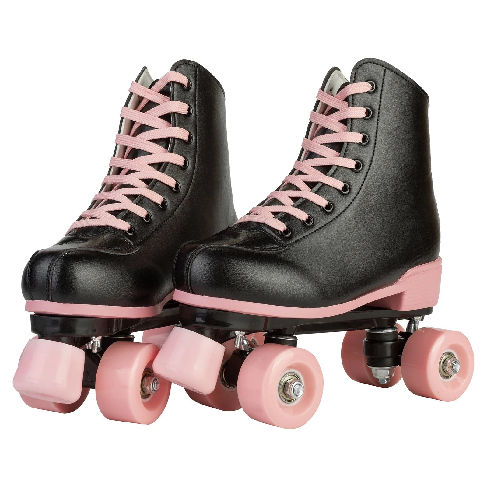 Size 35 - 40 Flashing Roller Skates For Women Double Row Quad Skate Shoes 4 Wheels Sneakers Adult Outdoor Skating Training 2025 - silverfoxgoods